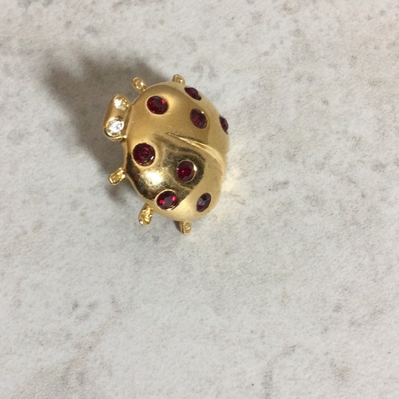 NWT Gold with red ladybug pin - Picture 4 of 7